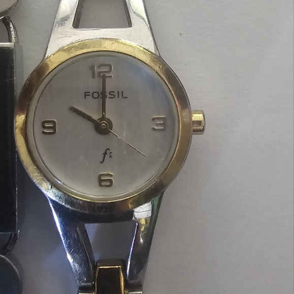 Two Fossil watch bundle 7 inches in great working condition ES_1492 & ES_9495 - Picture 3 of 6